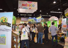 The Mexico pavilion was very busy with avocados before the Super Bowl one big focus.